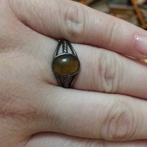 Avon Sterling Silver Tiger’s Eye